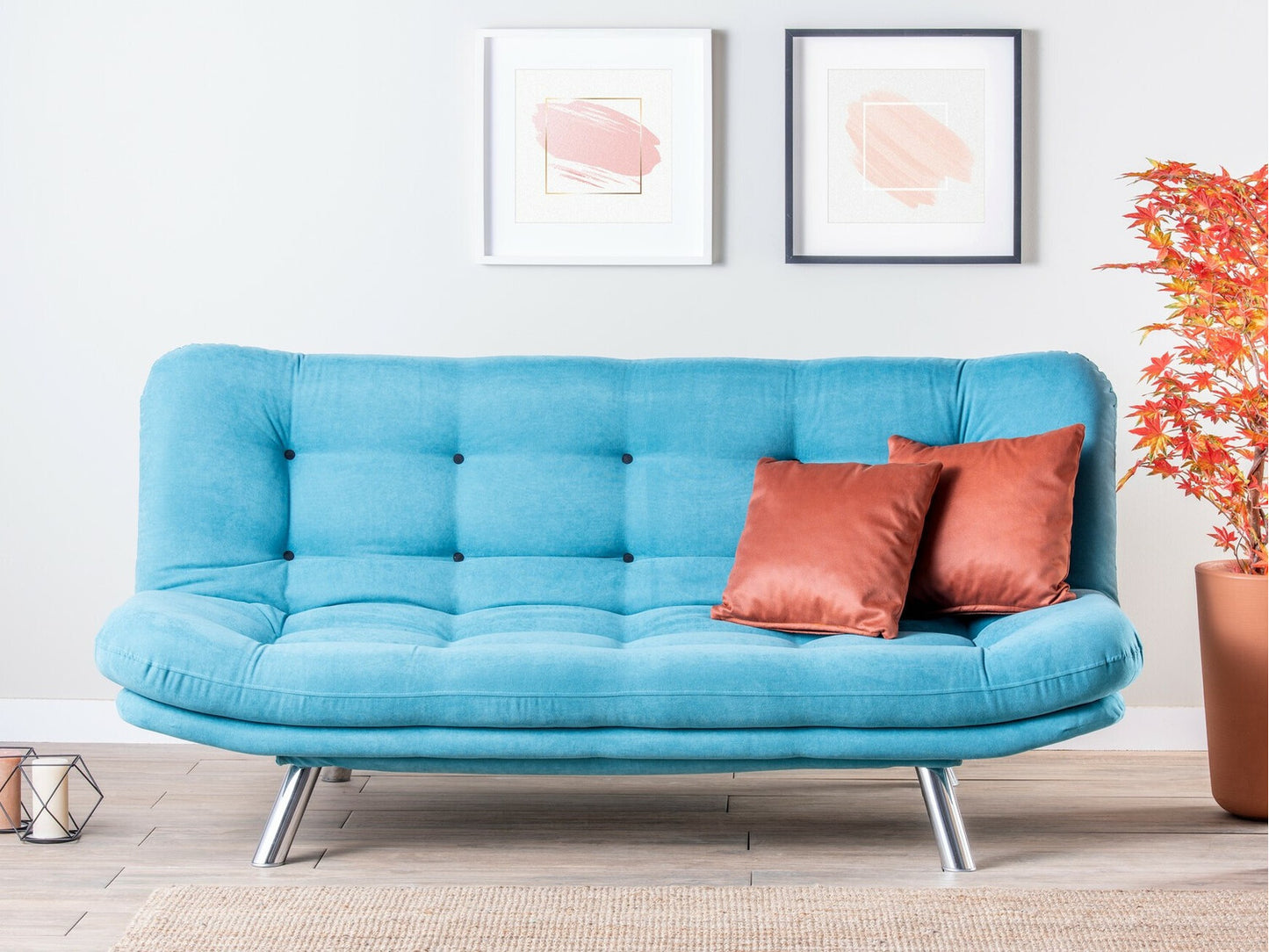 Kanapéágy Misa Sofabed - Turquoise Türkiz