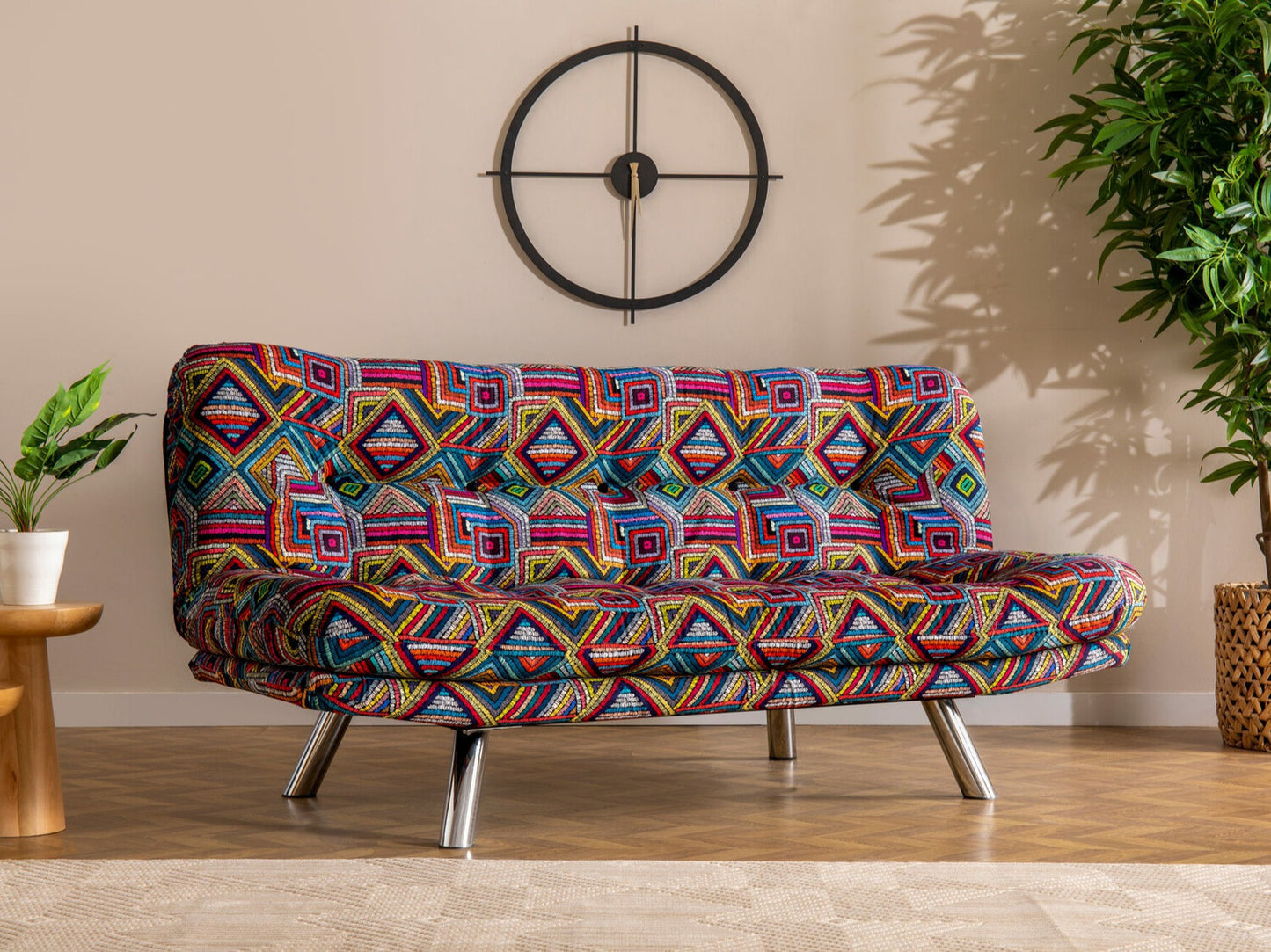 Kanapéágy Misa Small Sofabed - Patchwork