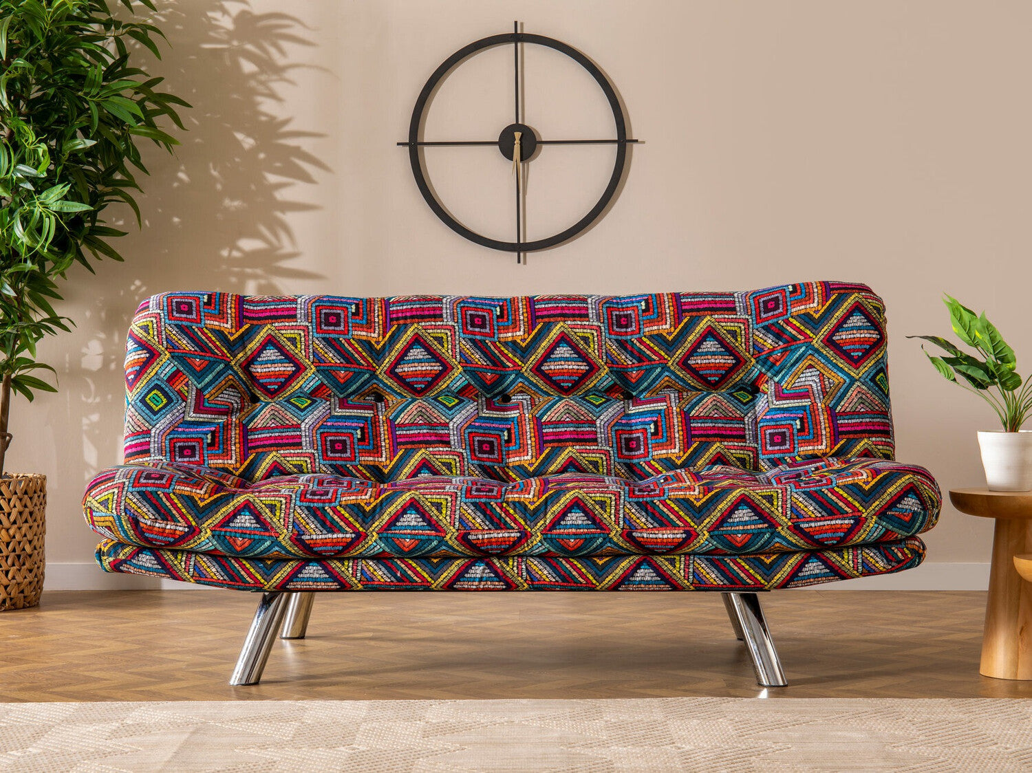 Kanapéágy Misa Small Sofabed - Patchwork