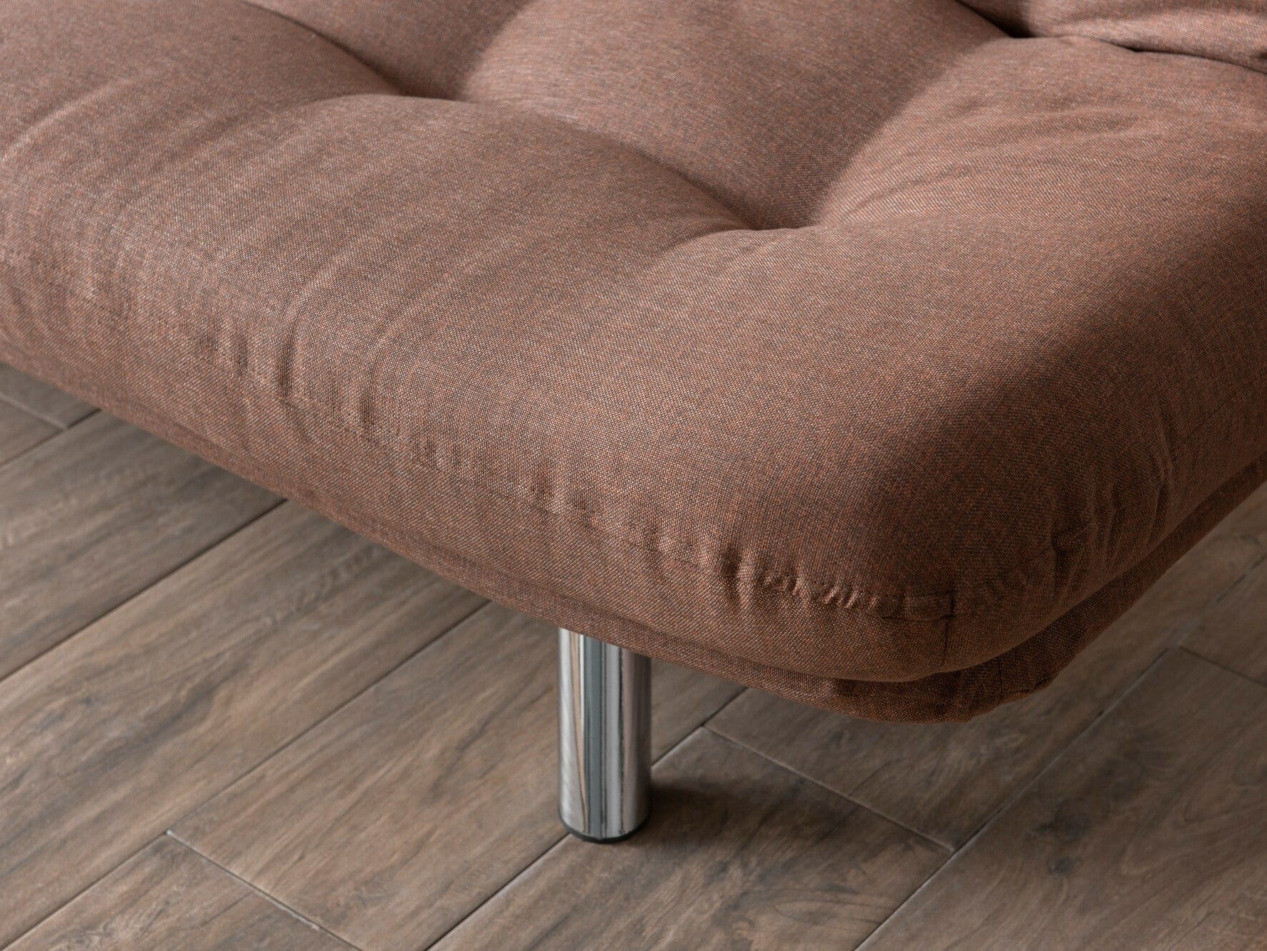 Kanapéágy Misa Small Sofabed - Light Brown Barna